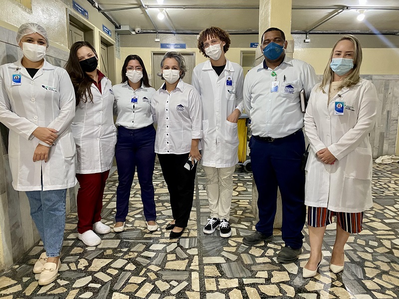 CIPA realiza visita técnica na Unidade Psiquiatra e orienta equipe de saúde sobre prevenção a acidentes