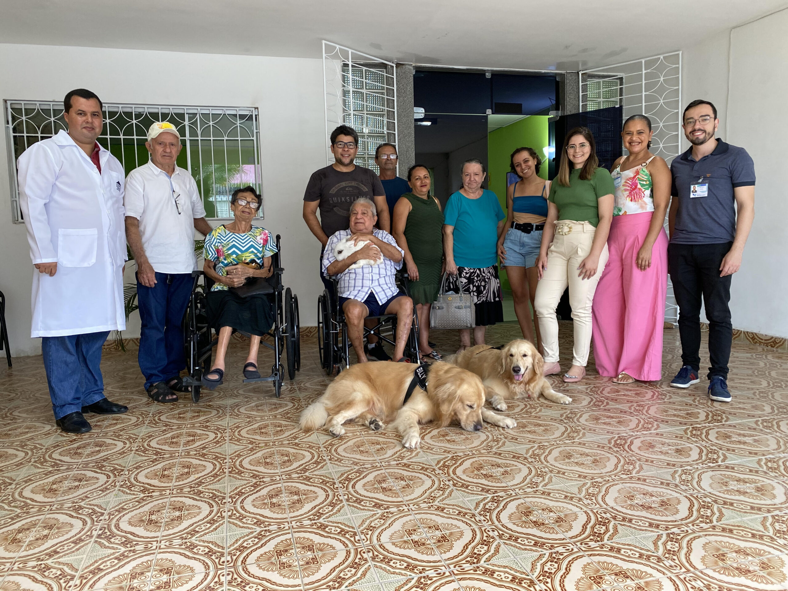 Ambulatório de Saúde Mental Ministro Ricardo Barros recebe o projeto de Intervenção Assistida por Animais